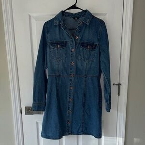 Frye Blue Denim Dress